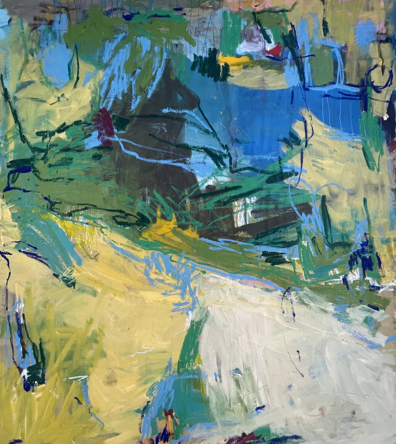 Echoes of Atlantis Adriana Bernet Original painting for sale