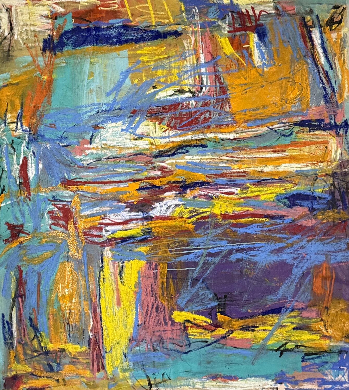 Charge Adriana Bernet Original painting for sale