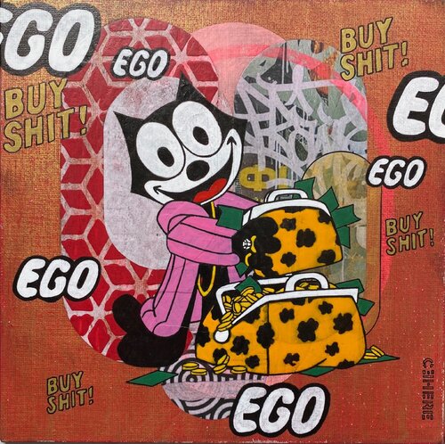 EGO FOR SALE by Christelle RIFFET (Cehere), Painting for Sale on Select