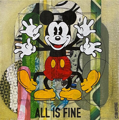 ALL IS FINE by Christelle RIFFET (Cehere), Painting for Sale on Select