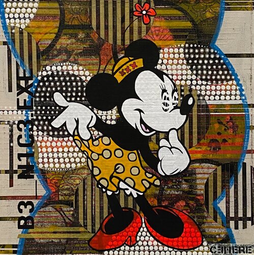 APPROVED TO BE NICE by Christelle RIFFET (Cehere), Painting for Sale on Select