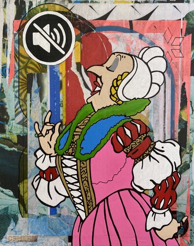 Mute by Christelle RIFFET (Cehere), Painting for Sale on Select