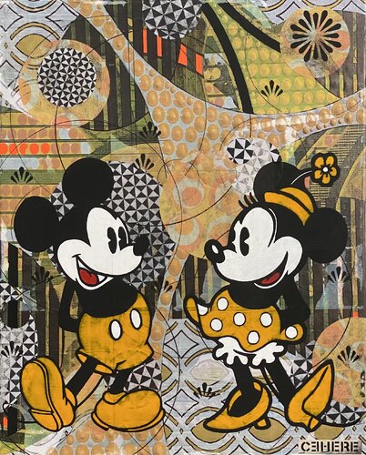 Fragments of Us by Christelle RIFFET (Cehere), Painting for Sale on Select