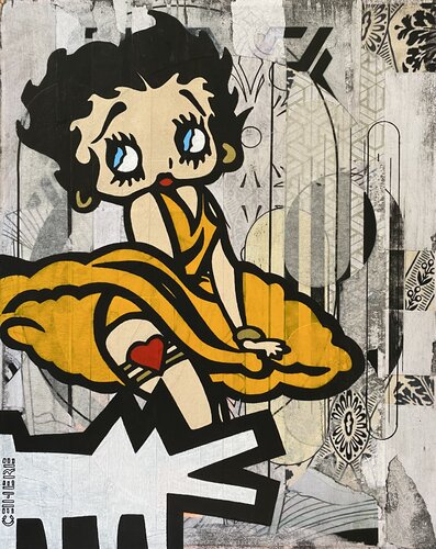 HEART IN MOTION by Christelle RIFFET (Cehere), Painting for Sale on Select