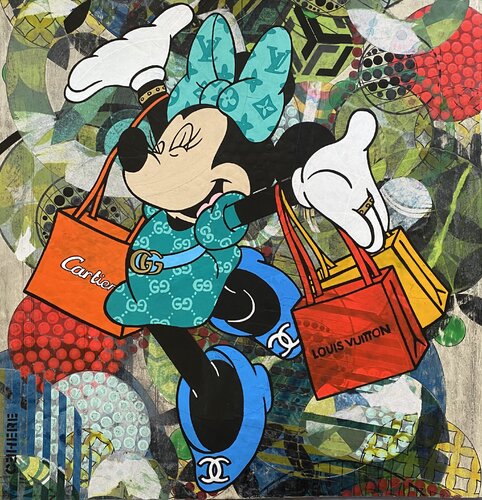 Luxury run by Christelle RIFFET (Cehere), Painting for Sale on Select
