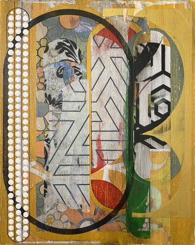 Fragments in Motion by Christelle RIFFET (Cehere), Painting for Sale on Select