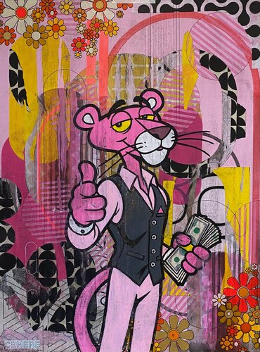 RICH IN BLOOM - Pop Art Contemporain - Cehere von Christelle RIFFET (Cehere), Malerei kaufen auf Select