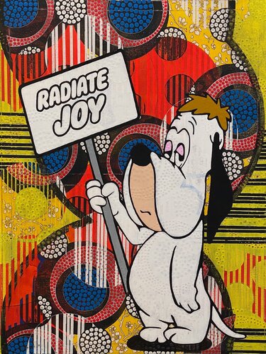 RADIATE ANYWAY — Contemporary Pop Art & Positive Vibes - Cehere von Christelle RIFFET (Cehere), Malerei kaufen auf Select