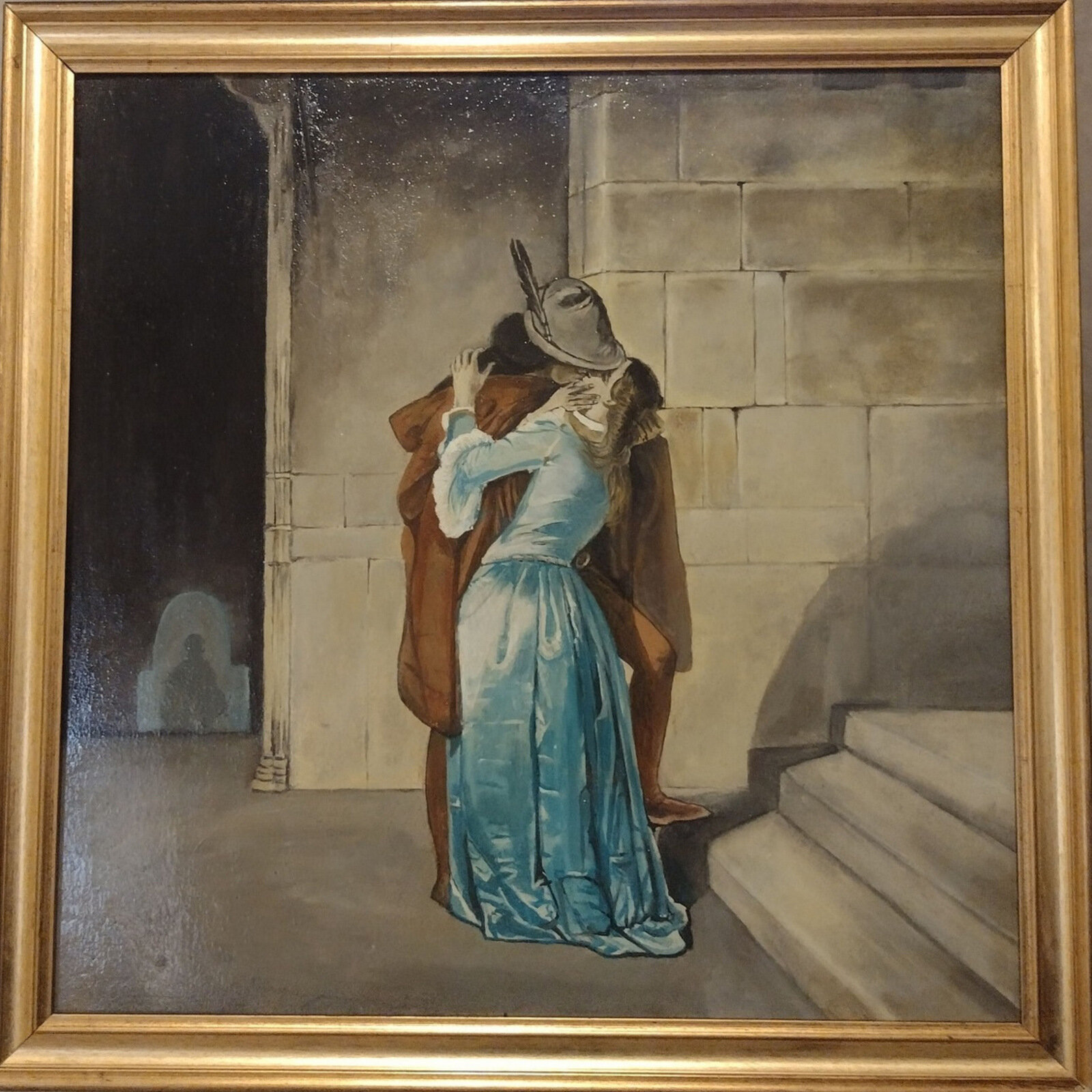 il bacio after  Hayez