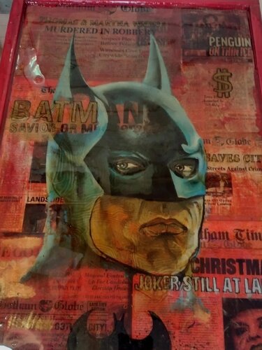 The Batman (tim burton) by Daniele Bianchi, Painting for Sale on Select