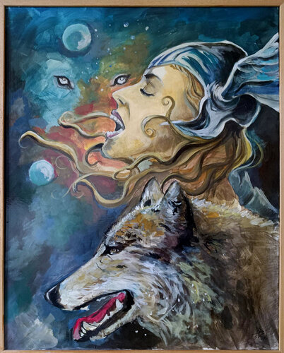 Valkyrie "1 by Daniele Bianchi, Painting for Sale on Select