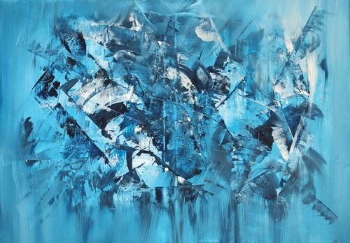 Jeans world by Veronika Slívová, Painting for Sale on Select