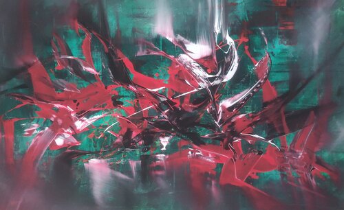 Naughty Pepperoni by Veronika Slívová, Painting for Sale on Select