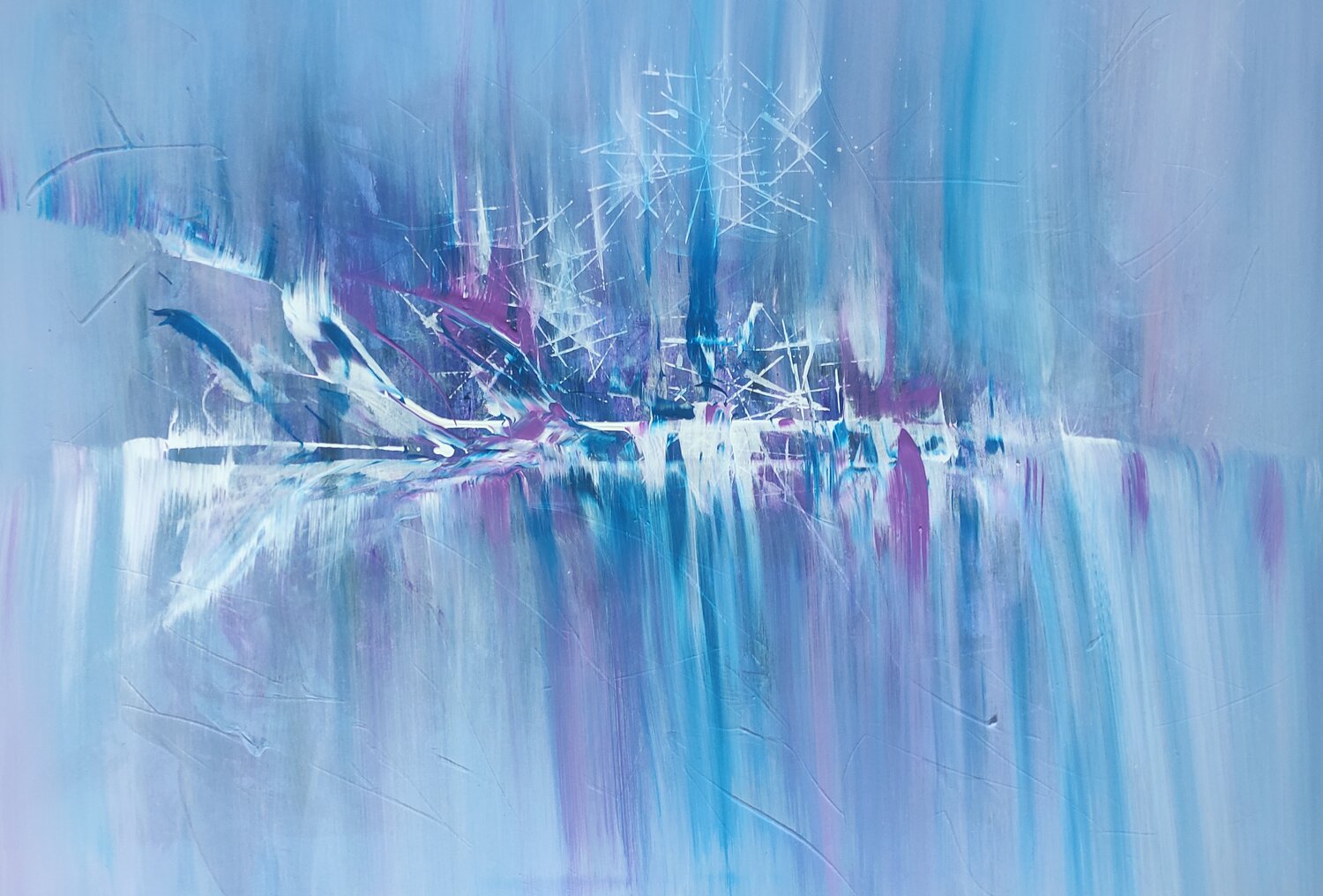 Dandelion Veronika Slívová Original painting for sale