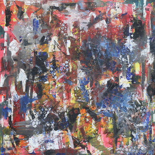 Unknown Journey by Antoine Khanji, Painting for Sale on Select