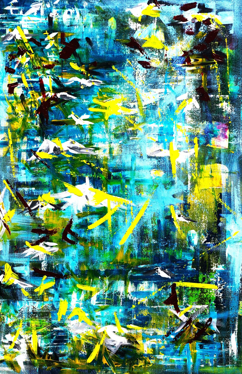Breezy Blues Antoine Khanji Original painting for sale