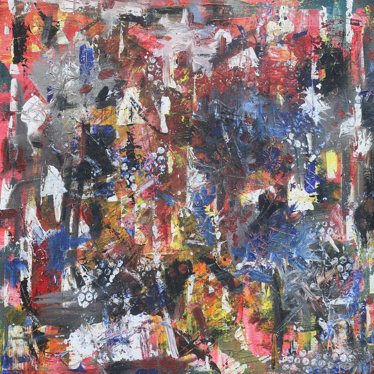 Unknown Journey Antoine Khanji Original painting for sale