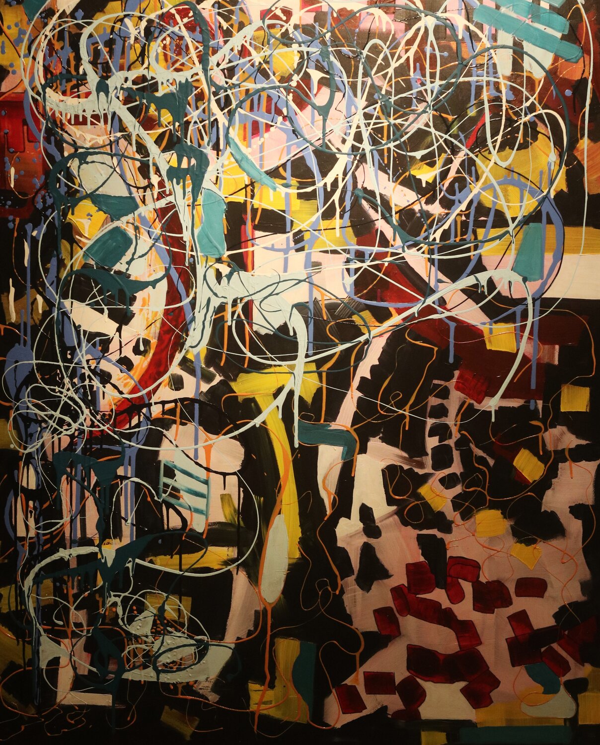 Enigma Antoine Khanji Original painting for sale