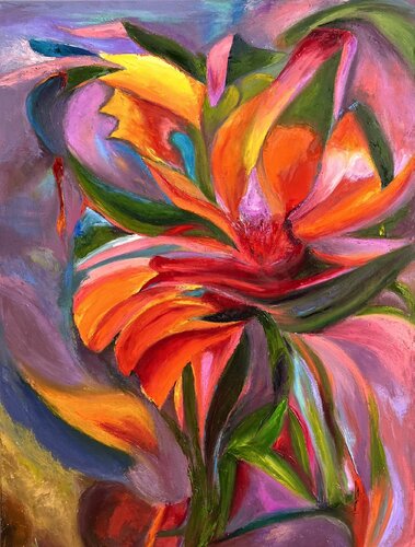 However Long You Say by Olga McNamara Biennale Artist, Painting for Sale on Select
