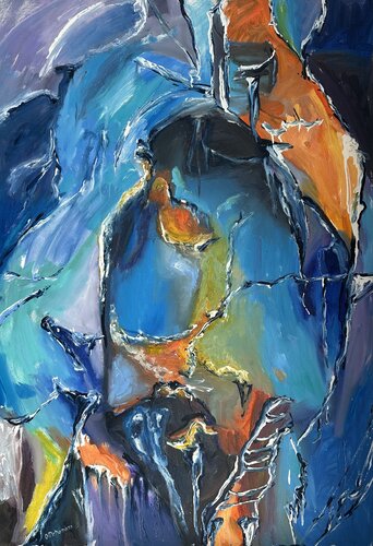 Fusion by Olga McNamara Biennale Artist, Painting for Sale on Select