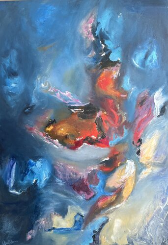 Follow me II by Olga McNamara Biennale Artist, Painting for Sale on Select