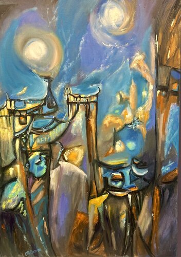 Mystique by Olga McNamara Biennale Artist, Painting for Sale on Select