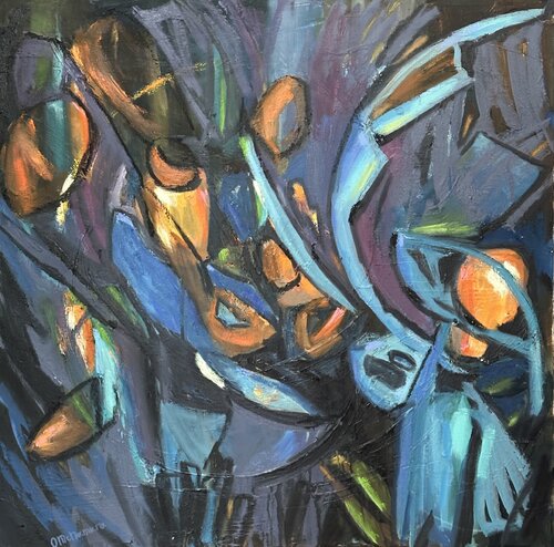 Convergence by Olga McNamara Biennale Artist, Painting for Sale on Select