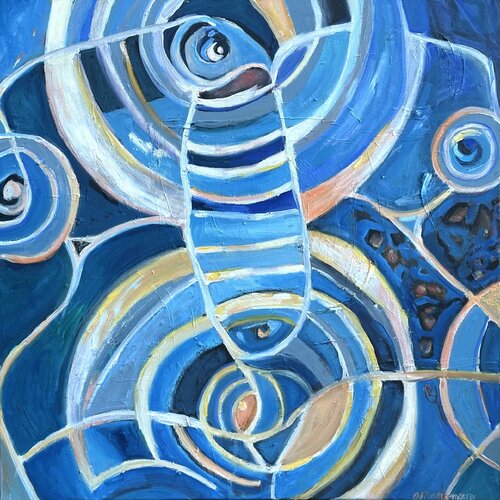 Pulse by Olga McNamara Biennale Artist, Painting for Sale on Select