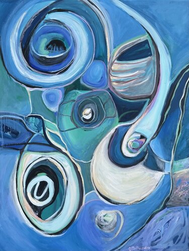 Silence by Olga McNamara Biennale Artist, Painting for Sale on Select