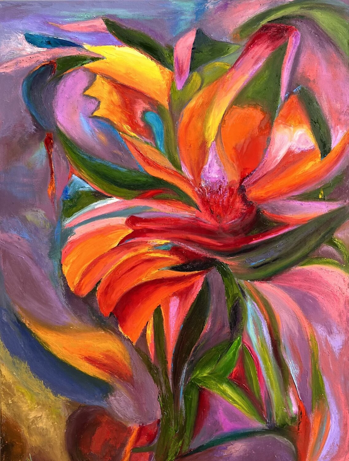 However Long You Say Olga McNamara Biennale Artist Original painting for sale
