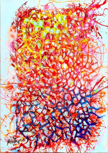Connessioni by Mara Montagna, Painting for Sale on Select