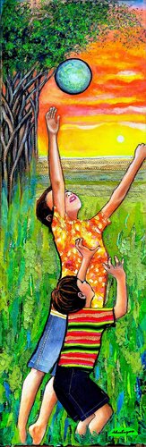 Fino all'ultima luce... by Mara Montagna, Painting for Sale on Select