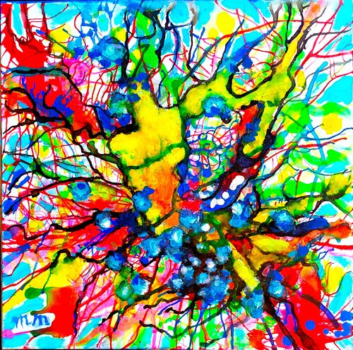 Contaminazioni by Mara Montagna, Painting for Sale on Select