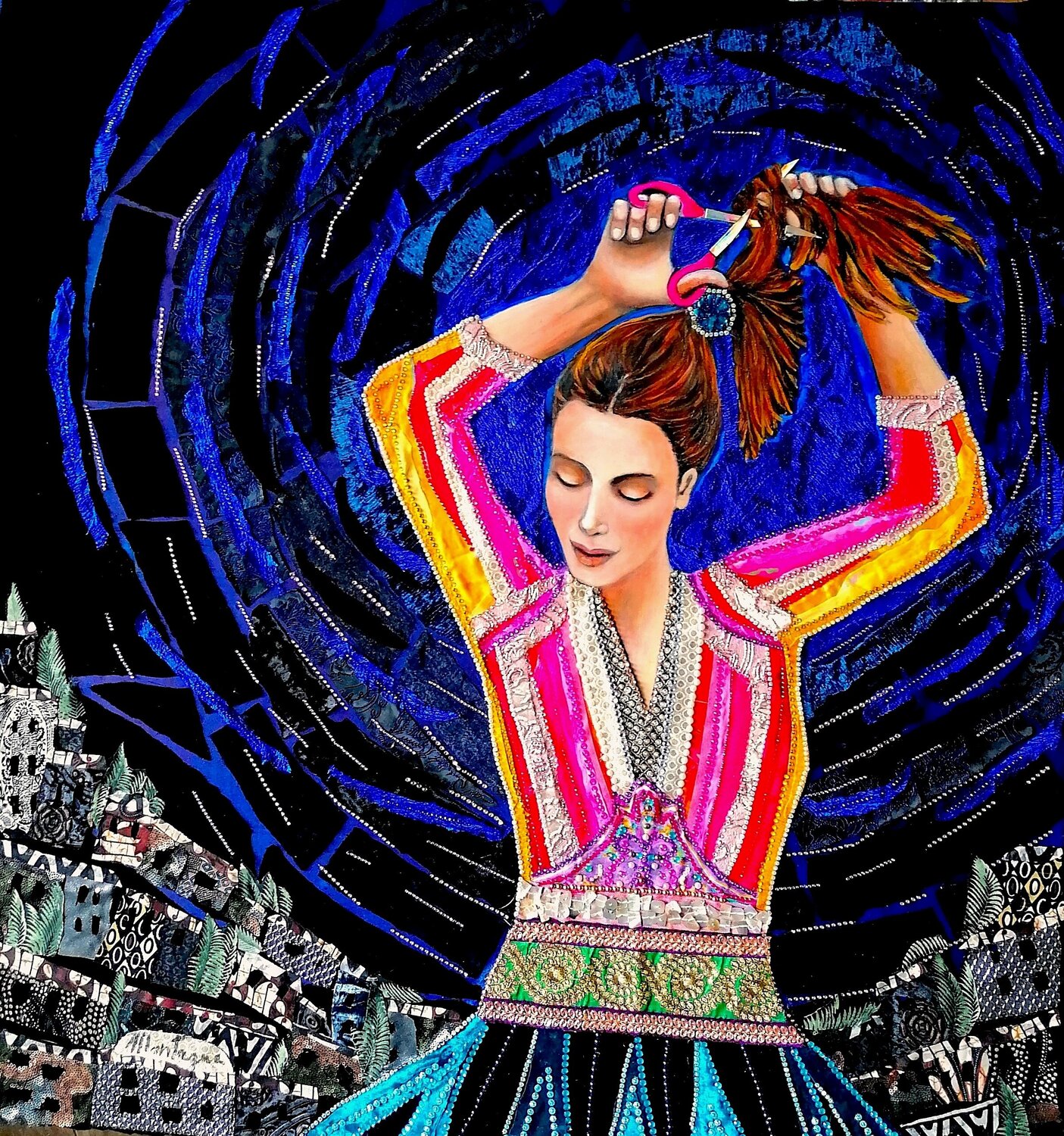 Il prezzo della libertà Mara Montagna Original painting for sale