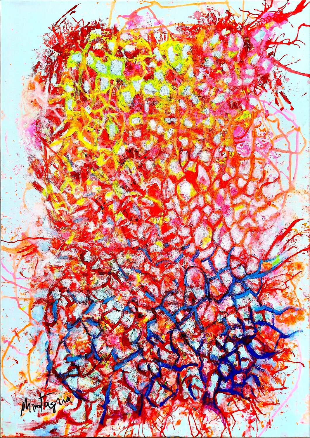 Connessioni Mara Montagna Original painting for sale