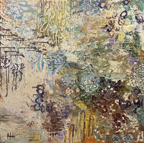 Spirit garden by Majlinda Lopa, Painting for Sale on Select