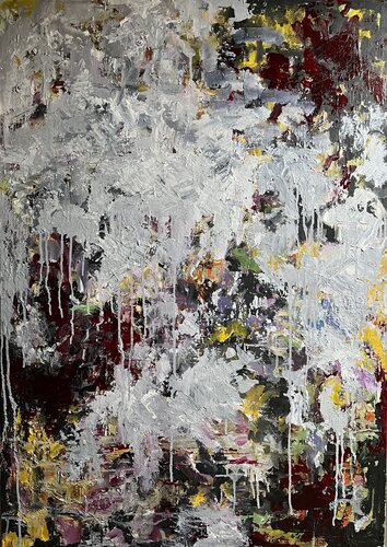 Nascita dell’Invisibile by Majlinda Lopa, Painting for Sale on Select