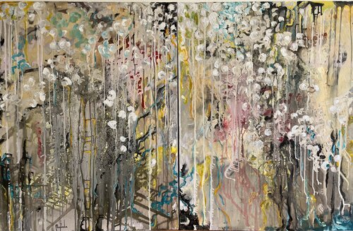 Germogli di vita (2) (dittico) by Majlinda Lopa, Painting for Sale on Select