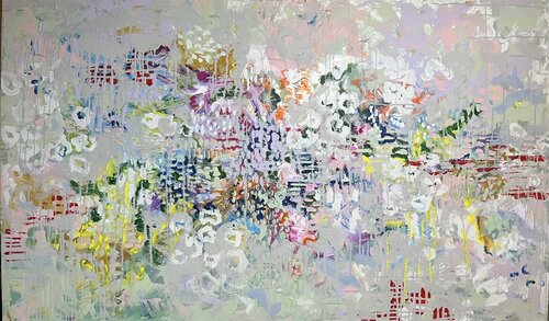 Giardino senza confini by Majlinda Lopa, Painting for Sale on Select