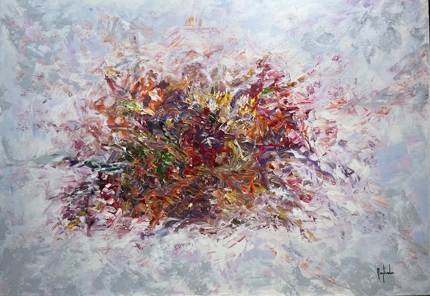 Impulsività Majlinda Lopa Original painting for sale