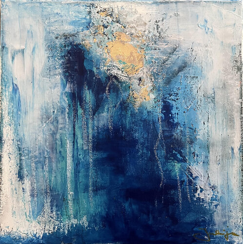 Remembering Atlantis I by Julija Saler, Painting for Sale on Select