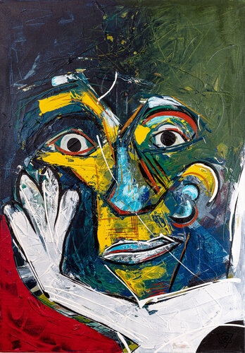 Ignoranz by mephci - Matthias Egger, Painting for Sale on Select
