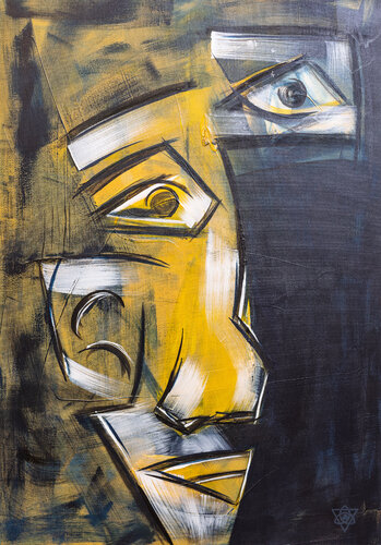 Tisch 2 by mephci - Matthias Egger, Painting for Sale on Select