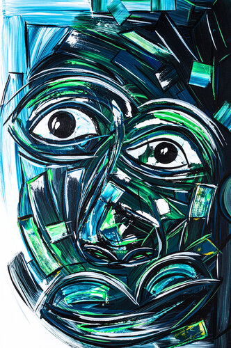 Formen by mephci - Matthias Egger, Painting for Sale on Select