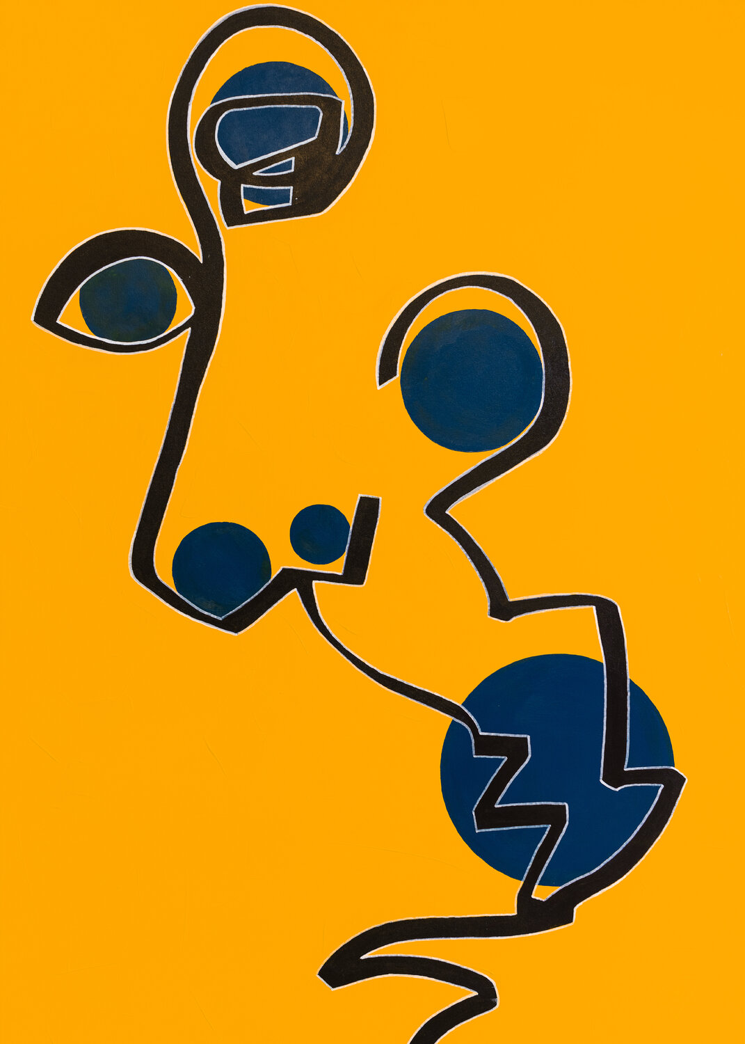 Tanzen mephci - Matthias Egger Original painting for sale
