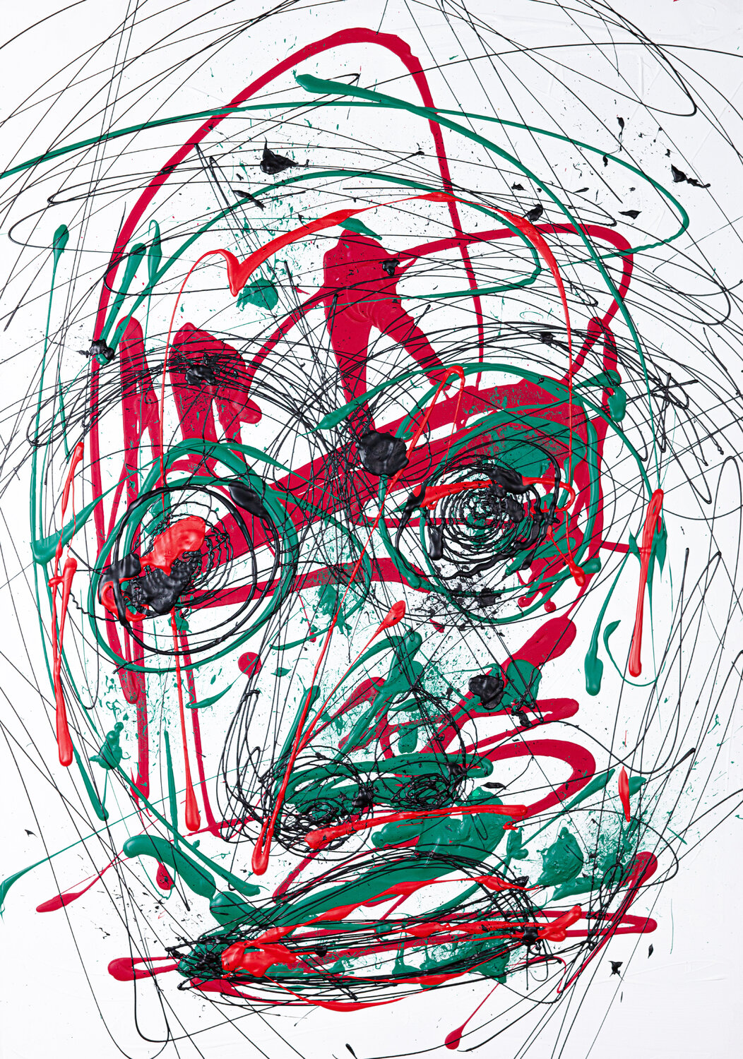 Drehen mephci - Matthias Egger Original painting for sale