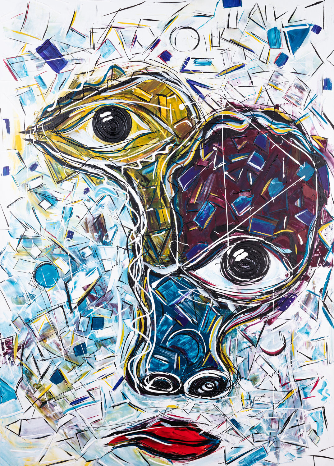 Grösse mephci - Matthias Egger Original painting for sale