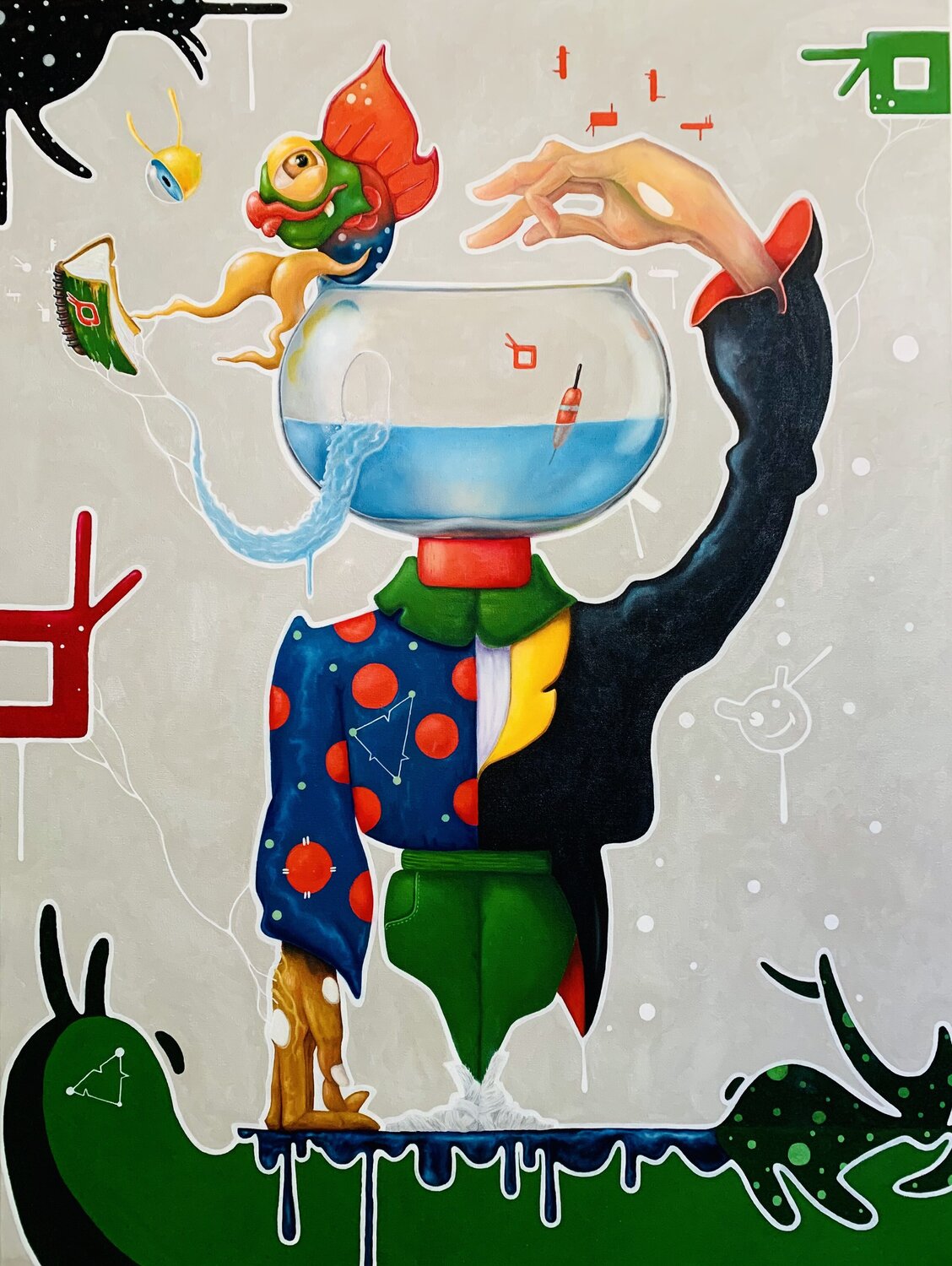 Knowledge is like a fairy tale Ivan Pakhomov Original painting for sale