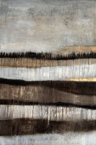 Sedimente des Erdreichs by Cornelia Hauch, Painting for Sale on Select