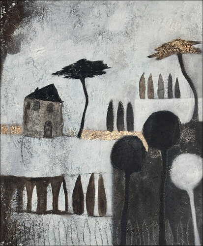 Irgendwo in der Toskana by Cornelia Hauch, Painting for Sale on Select